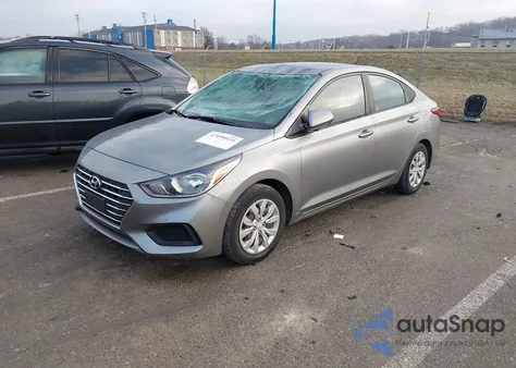 2021 Hyundai Accent Se z USA, uszkodzony, nr VIN 3KPC24A68ME133152